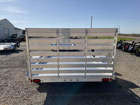 New 2027 Aluma 7712H-STG Utility Trailer