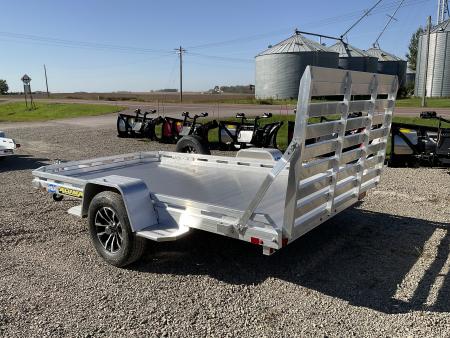 New 2027 Aluma 7712H-STG Utility Trailer