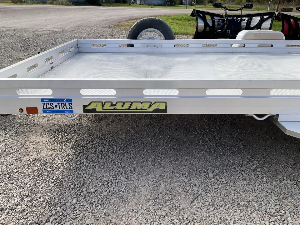 New 2027 Aluma 8015-TILT Utility Trailer