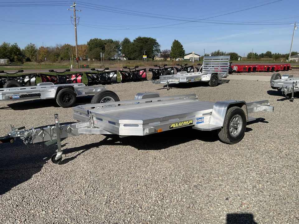 New 2027 Aluma 7712H-TILT Utility Trailer