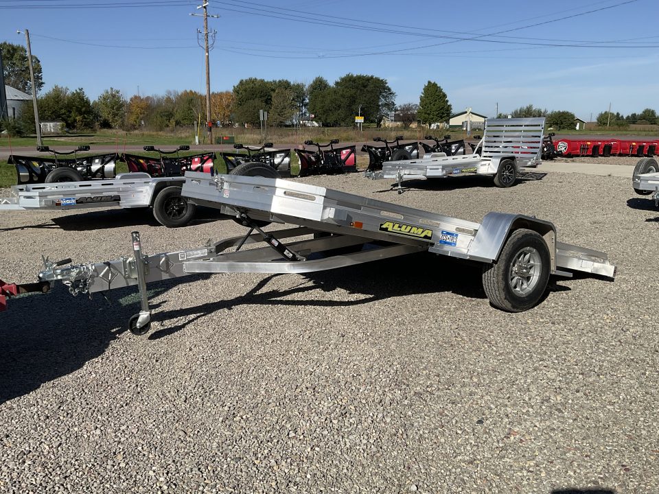New 2027 Aluma 7712H-TILT Utility Trailer