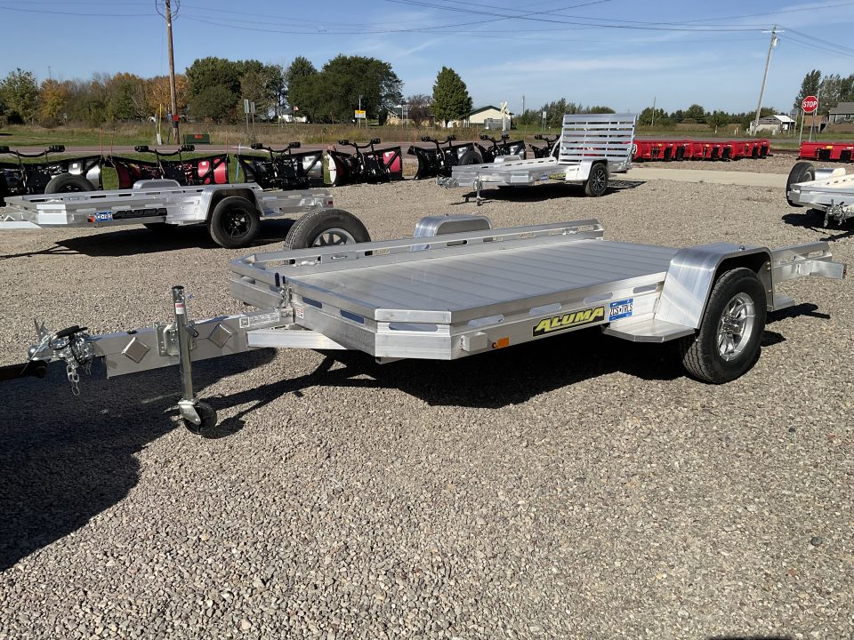 New 2027 Aluma 7712H-TILT Utility Trailer