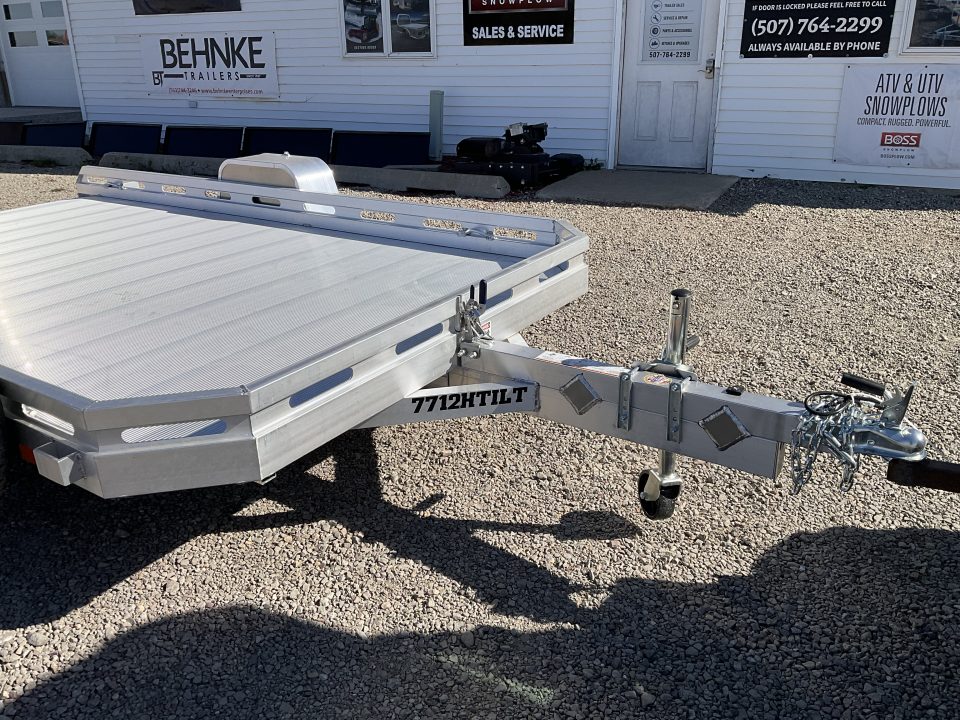 New 2027 Aluma 7712H-TILT Utility Trailer