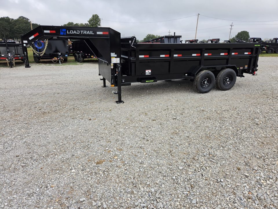 New 2027 Load Trail 83X16 TANDEM 14K GOOSENECK TELESCOPIC DUMP W/36" SIDES & 7 GAUGE FLOOR