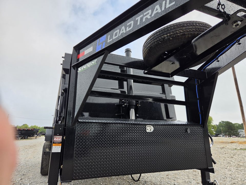 New 2027 Load Trail 83X16 TANDEM 14K GOOSENECK TELESCOPIC DUMP W/36" SIDES & 7 GAUGE FLOOR