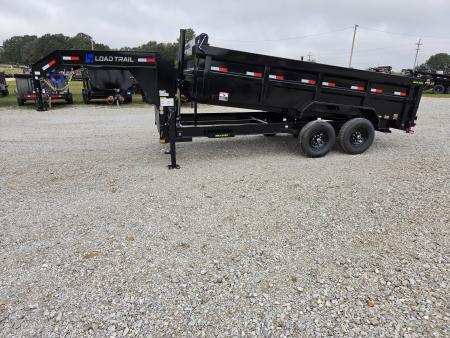 New 2027 Load Trail 83X16 TANDEM 14K GOOSENECK TELESCOPIC DUMP W/36" SIDES & 7 GAUGE FLOOR
