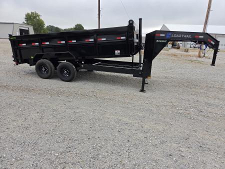 New 2027 Load Trail 83X16 TANDEM 14K GOOSENECK TELESCOPIC DUMP W/36  SIDES & 7 GAUGE FLOOR