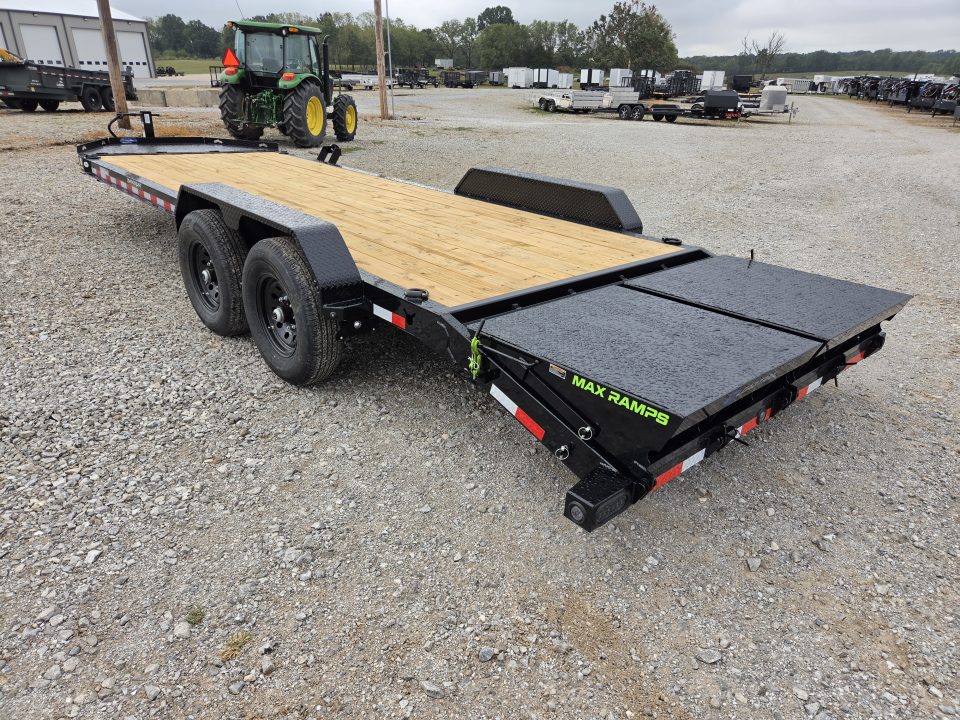 New 2027 Load Trail 83X22 TANDEM 14K EQUIPMENT HAULER W/FULL TONGUE BOX & MAX RAMPS