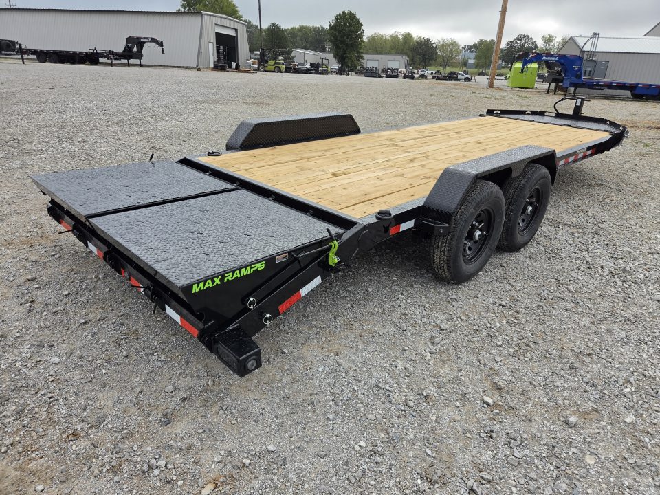 New 2027 Load Trail 83X22 TANDEM 14K EQUIPMENT HAULER W/FULL TONGUE BOX & MAX RAMPS