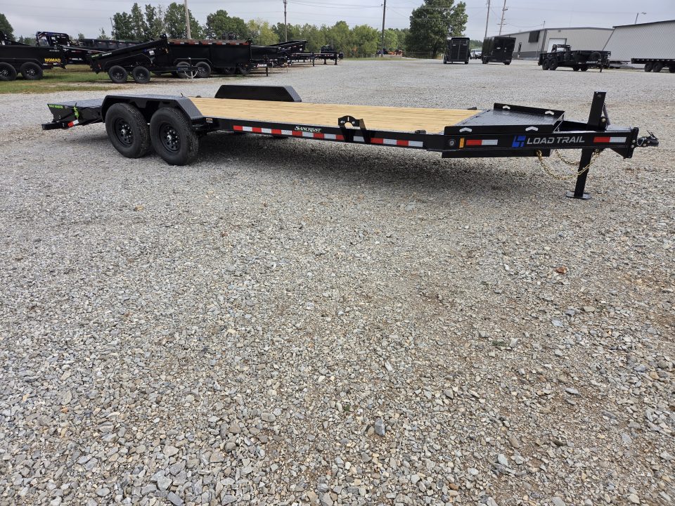 New 2027 Load Trail 83X22 TANDEM 14K EQUIPMENT HAULER W/FULL TONGUE BOX & MAX RAMPS