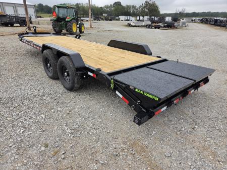 New 2027 Load Trail 83X22 TANDEM 14K EQUIPMENT HAULER W/FULL TONGUE BOX & MAX RAMPS