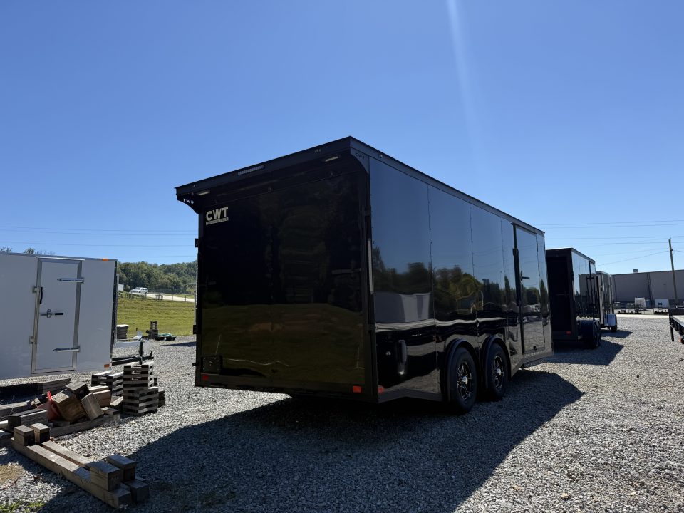 New 2027 Covered Wagon Trailers 8.5X20 TA3 B/O 6'' ADD HEIGHT BAR LOCK SPOILER Cargo / Enclosed Trailer