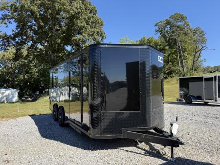 New 2027 Covered Wagon Trailers 8.5X20 TA3 B/O 6'' ADD HEIGHT BAR LOCK SPOILER Cargo / Enclosed Trailer