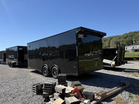 New 2027 Covered Wagon Trailers 8.5X20 TA3 B/O 6'' ADD HEIGHT BAR LOCK SPOILER Cargo / Enclosed Trailer