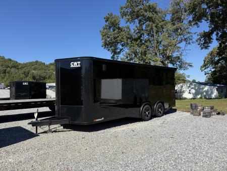 New 2027 Covered Wagon Trailers 8.5X20 TA3 B/O 6'' ADD HEIGHT BAR LOCK SPOILER Cargo / Enclosed Trailer
