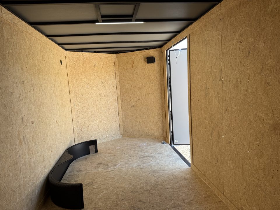 New 2027 Covered Wagon Trailers 7X16 TA2 B/O 7' INT BAR LOCK ON SIDE DOOR Cargo / Enclosed Trailer