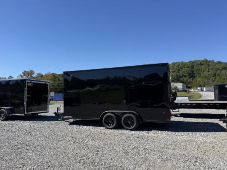New 2027 Covered Wagon Trailers 7X16 TA2 B/O 7' INT BAR LOCK ON SIDE DOOR Cargo / Enclosed Trailer