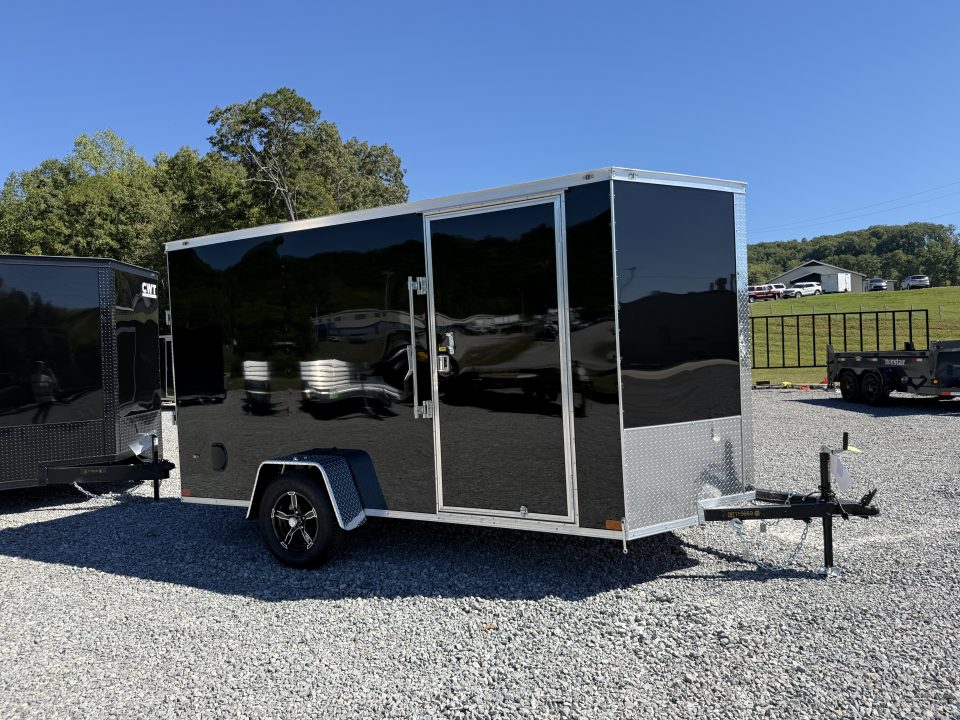 New 2027 Covered Wagon Trailers 6X12 SA BAR LOCK POLY Cargo / Enclosed Trailer