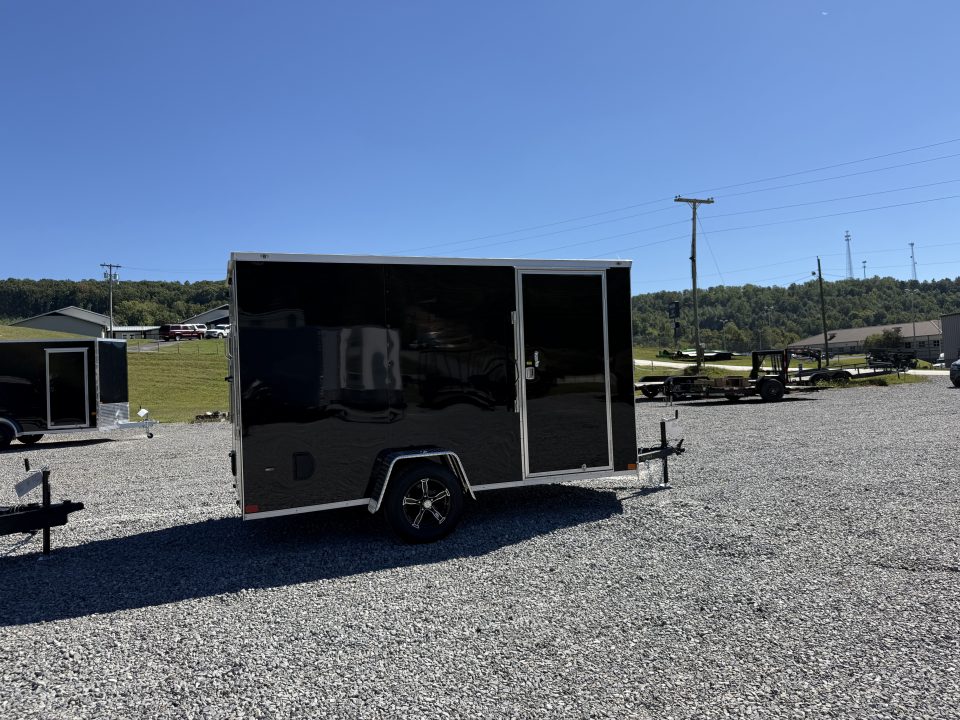 New 2027 Covered Wagon Trailers 6X12 SA BAR LOCK POLY Cargo / Enclosed Trailer
