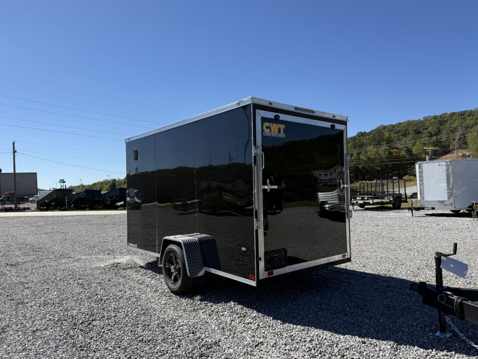 New 2027 Covered Wagon Trailers 6X12 SA BAR LOCK POLY Cargo / Enclosed Trailer