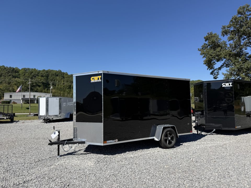 New 2027 Covered Wagon Trailers 6X12 SA BAR LOCK POLY Cargo / Enclosed Trailer