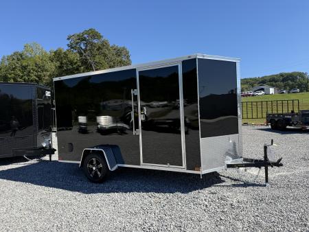 New 2027 Covered Wagon Trailers 6X12 SA BAR LOCK POLY Cargo / Enclosed Trailer