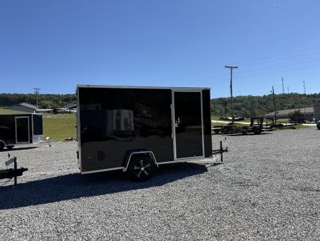New 2027 Covered Wagon Trailers 6X12 SA BAR LOCK POLY Cargo / Enclosed Trailer
