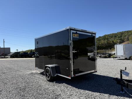 New 2027 Covered Wagon Trailers 6X12 SA BAR LOCK POLY Cargo / Enclosed Trailer