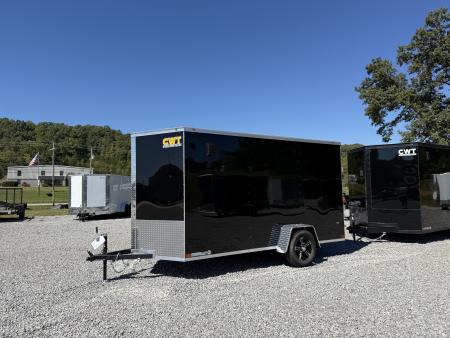 New 2027 Covered Wagon Trailers 6X12 SA BAR LOCK POLY Cargo / Enclosed Trailer