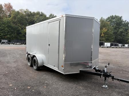 New 2027 Wells Cargo Fasttrac Deluxe 7x14 6'6  Interior Height Cargo / Enclosed Trailer with Ramp