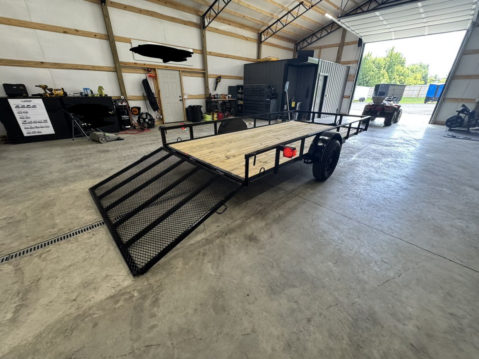 New 2026 Triple R Trailers 6.5x14SA Utility Trailer