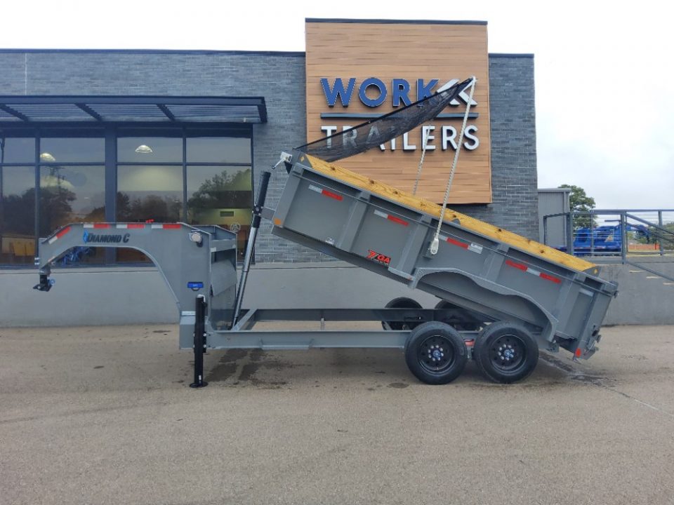 New 2027 Diamond C Trailers LPT207-GN-PACESET Dump Trailer