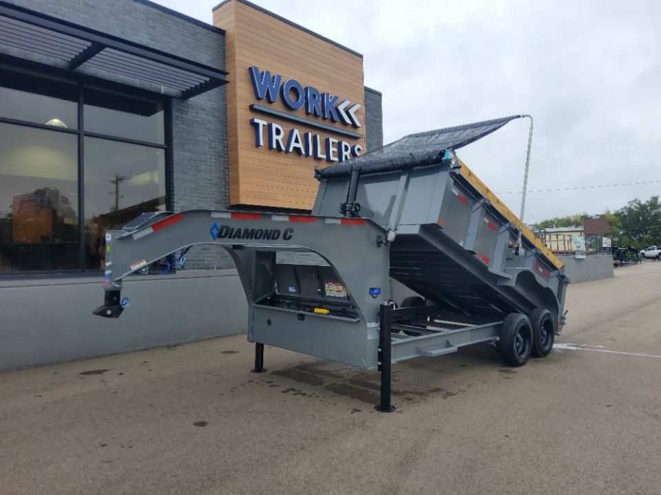 New 2027 Diamond C Trailers LPT207-GN-PACESET Dump Trailer