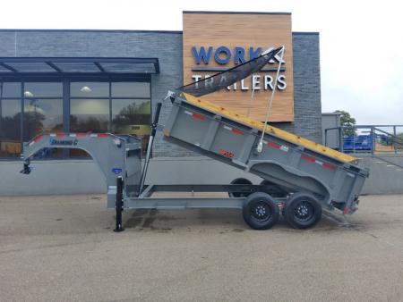 New 2027 Diamond C Trailers LPT207-GN-PACESET Dump Trailer