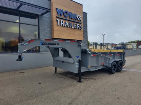 New 2027 Diamond C Trailers LPT207-GN-PACESET Dump Trailer