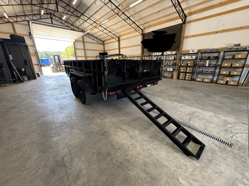 New 2026 Triple R Trailers 7x14x2 Dump Trailer