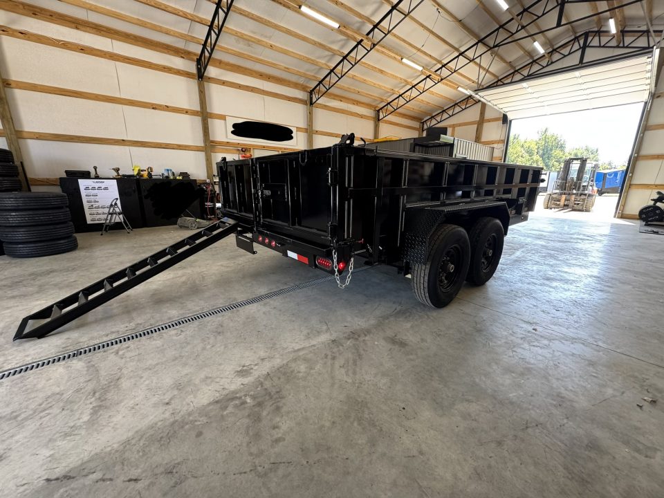 New 2026 Triple R Trailers 7x14x2 Dump Trailer