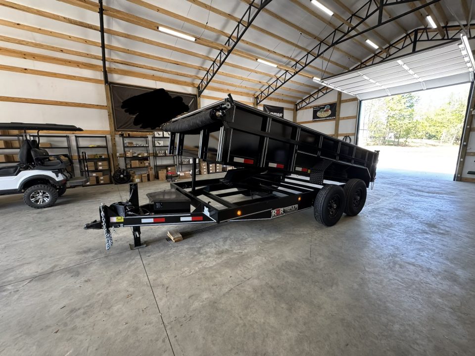 New 2026 Triple R Trailers 7x14x2 Dump Trailer