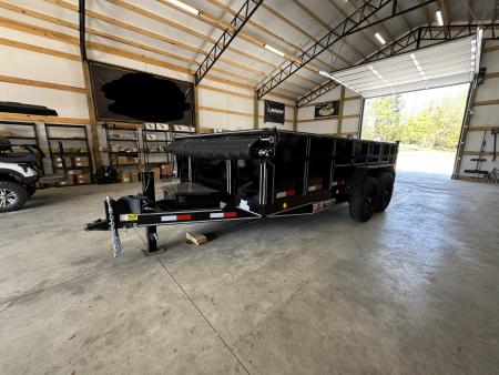 New 2026 Triple R Trailers 7x14x2 Dump Trailer