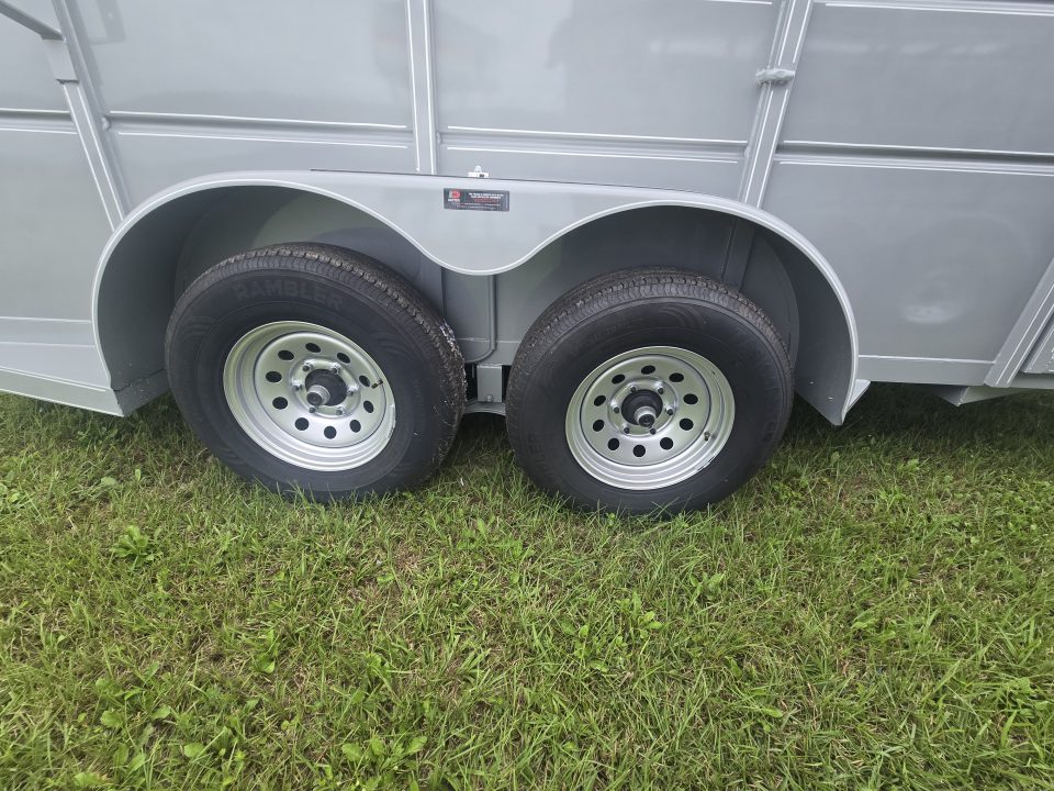 New 2027 Delta Mfg 500ES Stock / Stock Combo Trailer