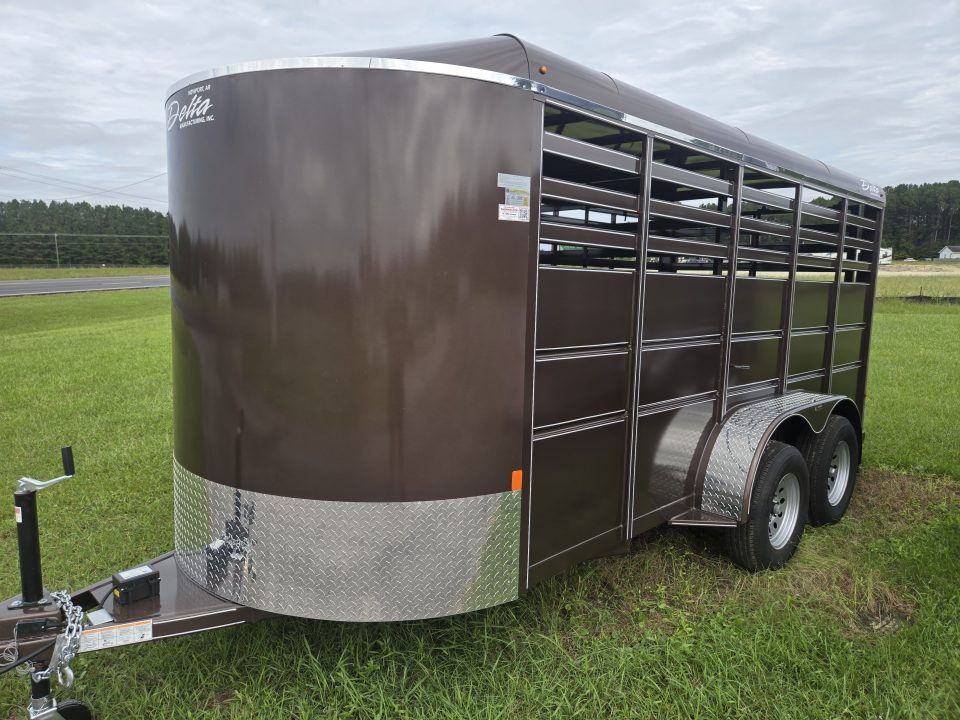 New 2027 Delta Mfg 500ES Stock / Stock Combo Trailer