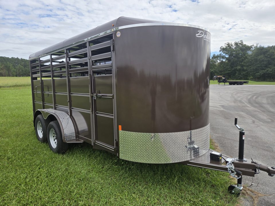 New 2027 Delta Mfg 500ES Stock / Stock Combo Trailer