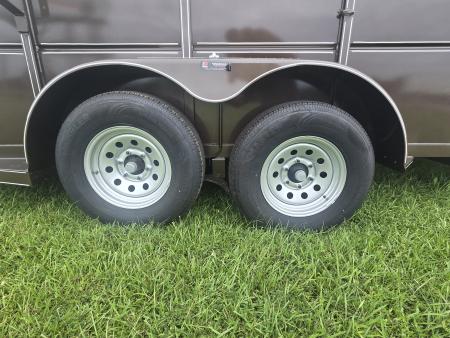 New 2027 Delta Mfg 500ES Stock / Stock Combo Trailer
