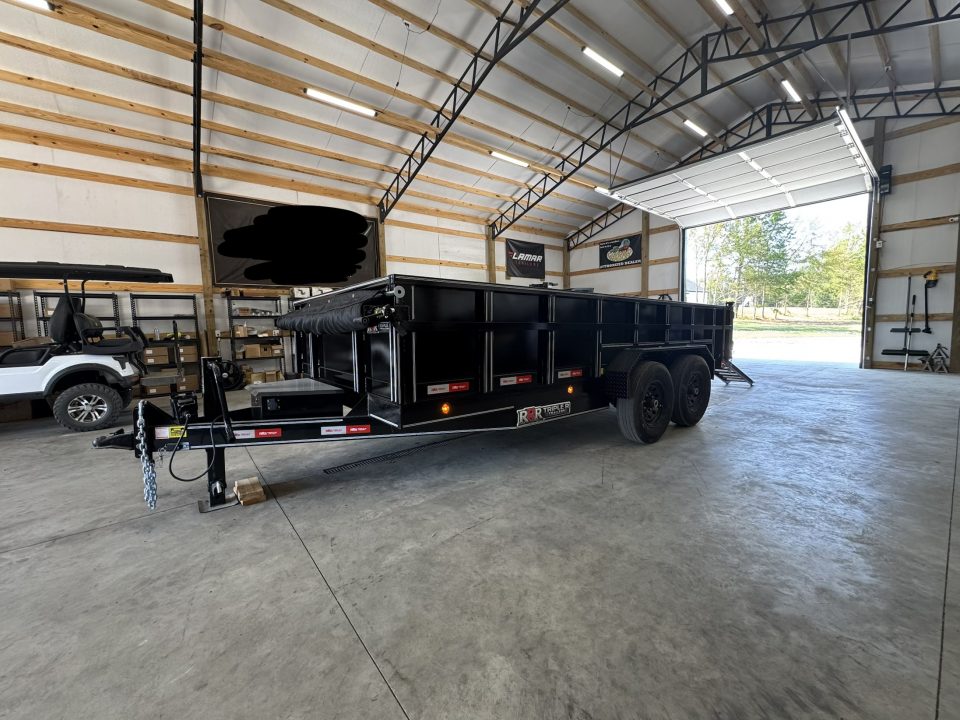 New 2027 Triple R Trailers 7x16x2 Dump Trailer