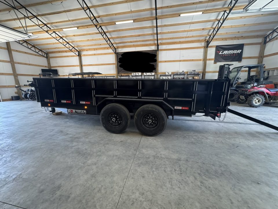 New 2027 Triple R Trailers 7x16x2 Dump Trailer