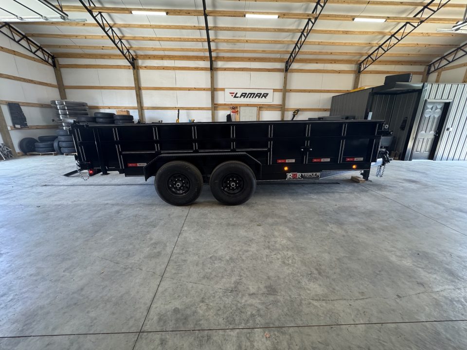 New 2027 Triple R Trailers 7x16x2 Dump Trailer