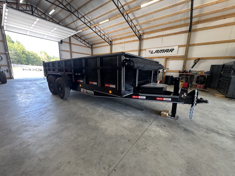 New 2027 Triple R Trailers 7x16x2 Dump Trailer