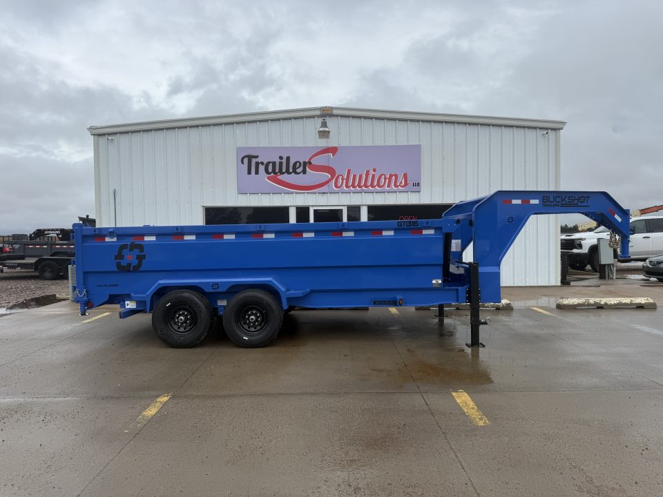 New 2027 Buckshot MFG GTI316 16' X 83" X 36" Dump Trailer
