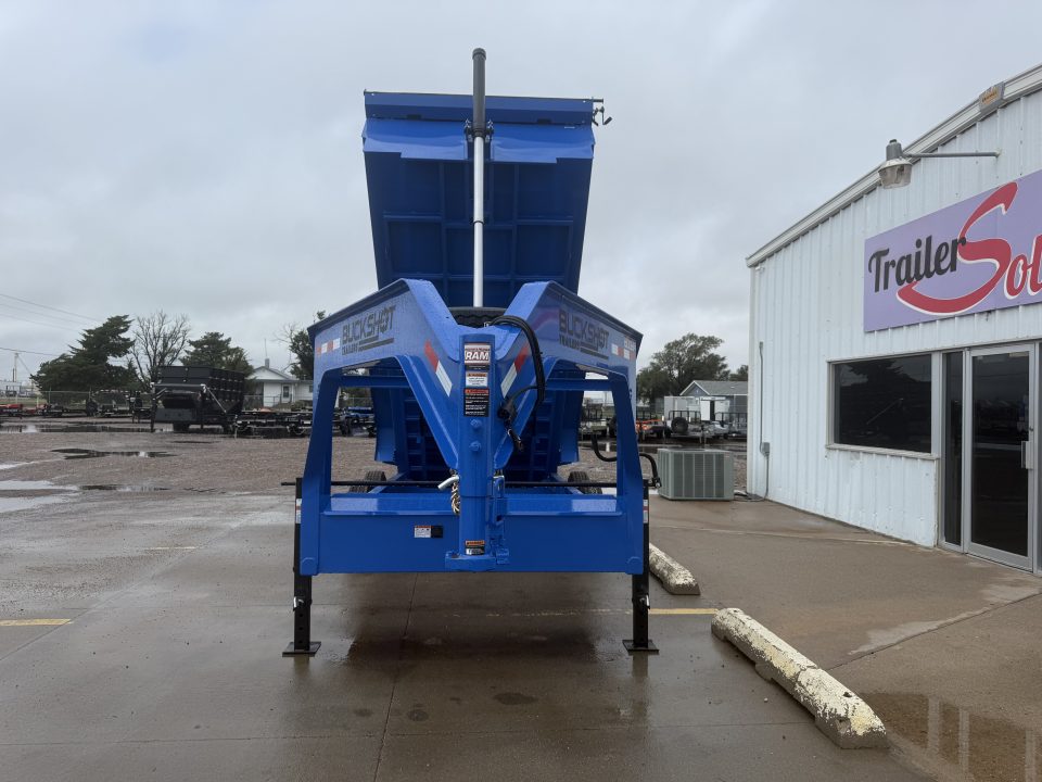New 2027 Buckshot MFG GTI316 16' X 83" X 36" Dump Trailer
