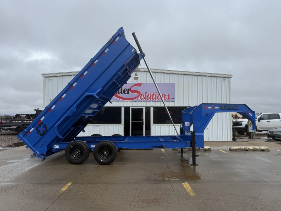 New 2027 Buckshot MFG GTI316 16' X 83" X 36" Dump Trailer